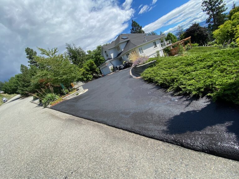 driveway asphalt sealcoating vernon bc