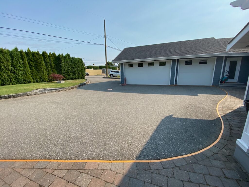 driveway seal coating before image